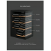 VWS830FCB-X Vintec 35 Bottle Single Zone Wine Cabinet - Black